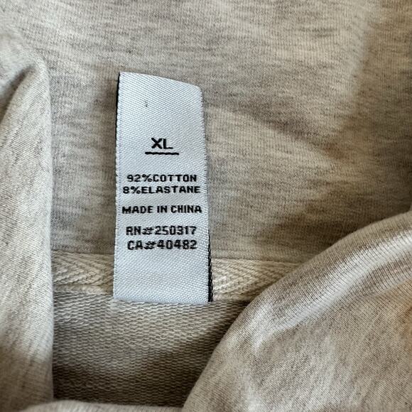 Varley Sweatshirt XL‎ Atlas Mock Neck Side Zip Pullover Long Sleeve Pockets - Picture 4 of 8